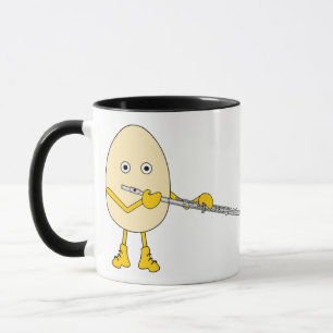 Taza Flute Jugando Egghead