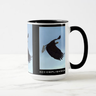 Taza Flying Bald Eagle Motivational Mugs