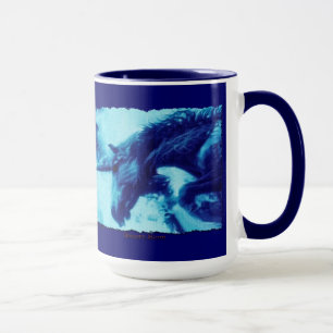 Taza Flying Unicorn Fantasy Art Drinking Mug