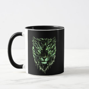Taza Foco Felino Eléctrico   Arte de Energía de Alto Im