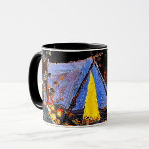 Taza Fogata, pintura artística de Tom Thomson