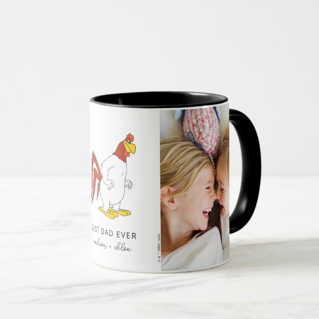 Taza Foghorn Leghorn | Mejor foto de papá (Anverso derecho)