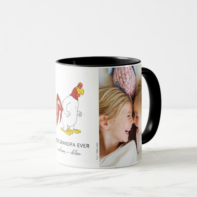 Taza Foghorn Leghorn | Mejor foto del abuelo (Anverso derecho)