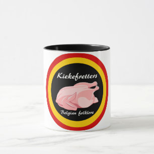Taza Folclore belga de Kiekefretters