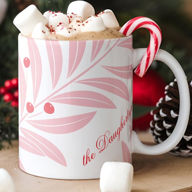 Taza Follaje Brillante de Fiesta (personalized holiday themed mug)