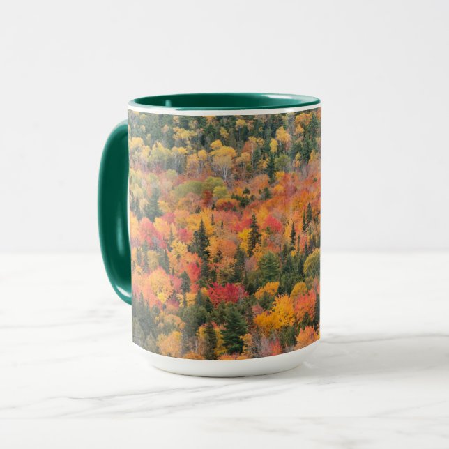 Taza Follaje de otoño | Península de Keweenaw, Michigan (Anverso izquierdo)