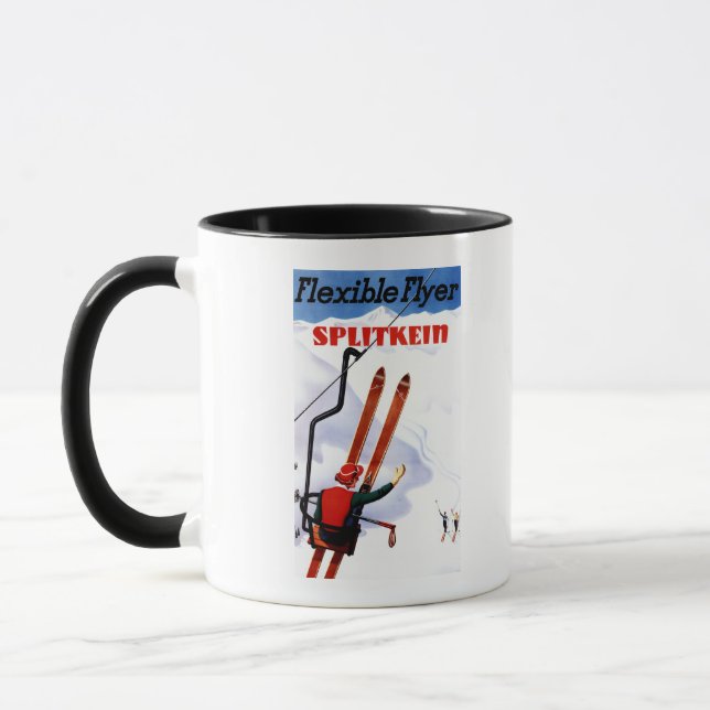 Taza Folleto de vuelo flexible Splitkein Esquina de mad (Izquierda)