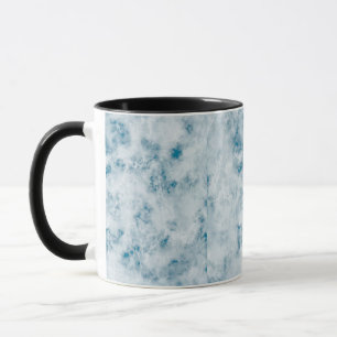 Taza Fondo azul de mármol de la textura