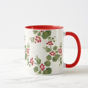 Taza Fondo de Crema de Nasturcio Rojo