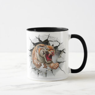 Taza Fondo de Tigre Malvado