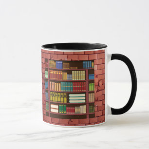 Taza Fondo del funda del libro