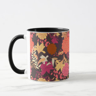 Taza Fondo floral 2
