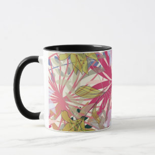 Taza Fondo floral 6