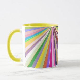 Taza Fondo rayado fresco