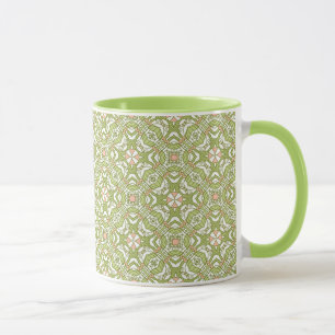 Taza Fondo retro colorido 2 del modelo