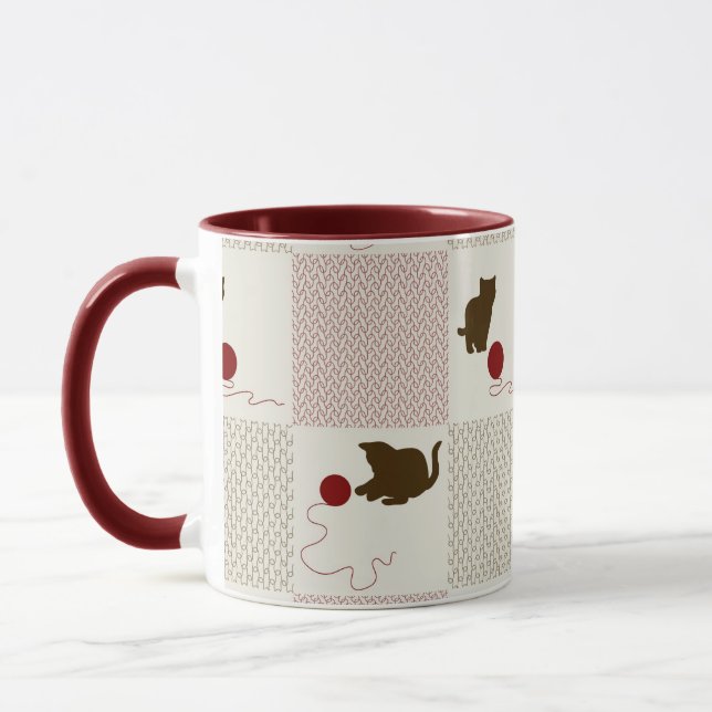 Taza Fondos de los gatitos (Izquierda)