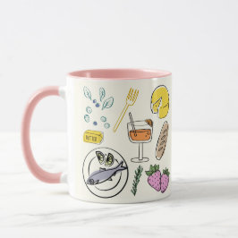 Taza Foodie Minimalista