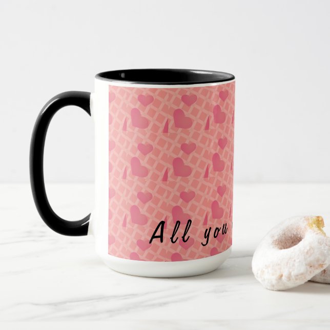 Taza For You, With Love – A Sip of Friendship (Con donut)