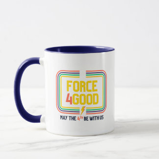 Taza Force4Good White Mug