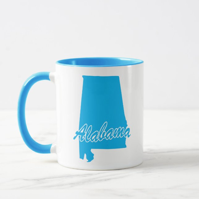 Taza Forma Estado de Alabama (Izquierda)