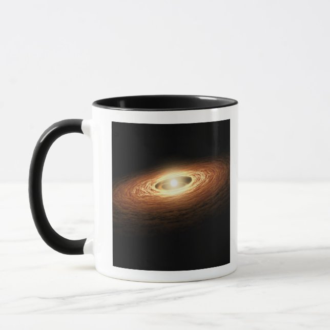 Taza Formación de cristal de silicato (Izquierda)