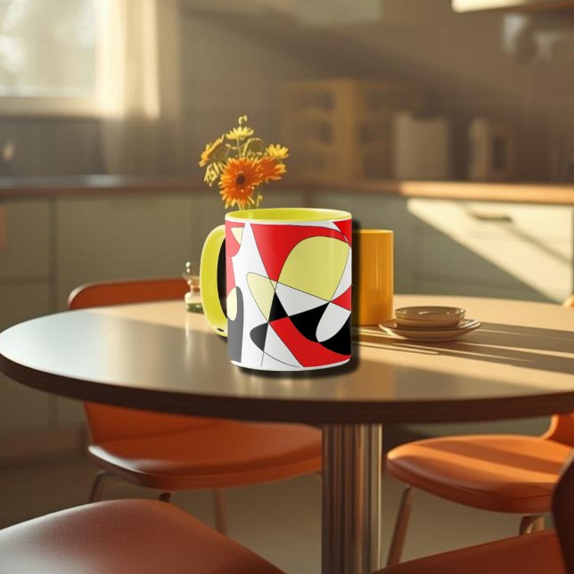 Taza formas abstractas (Subido por el creador)
