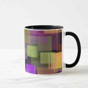 Taza Forrest de los cuadrados Mug2