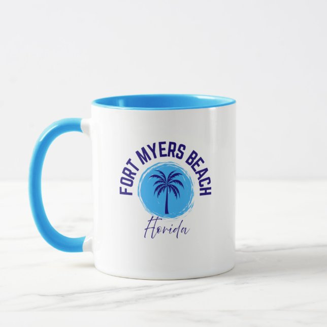 Taza Fort Myers Beach Florida Coffee Mug (Izquierda)