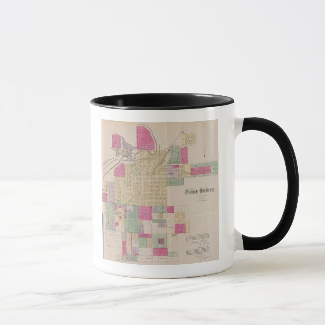 Taza Fort Scott, condado de Bourbon, Kansas (Derecha)