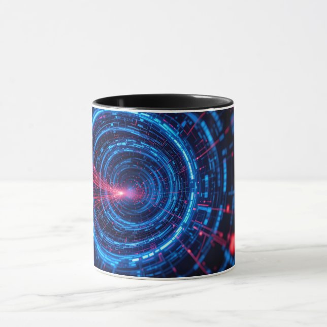 Taza Fortaleza digital: El flujo seguro (Centro)