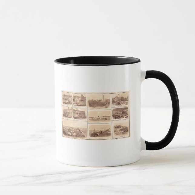 Taza Forts Sumter & Moultrie, Isla de Sullivan (Derecha)