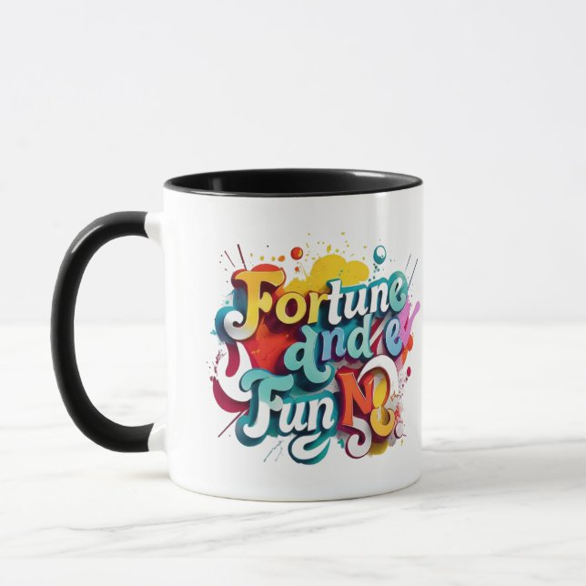 Taza "Fortuna y diversión" (Izquierda)