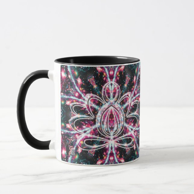 Taza Fosforescencia Zen Lotus (Izquierda)