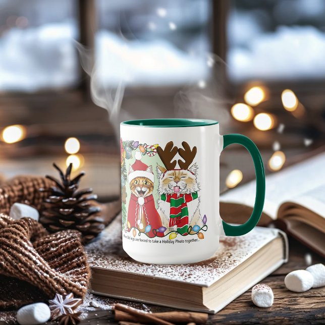 Taza Foto anual de Navidades gatos (Subido por el creador)