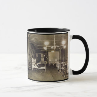 Taza Foto-Bomberos históricos del vintage Ca 1918 en