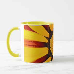 Taza Foto botánica de flor de tesoro radiante