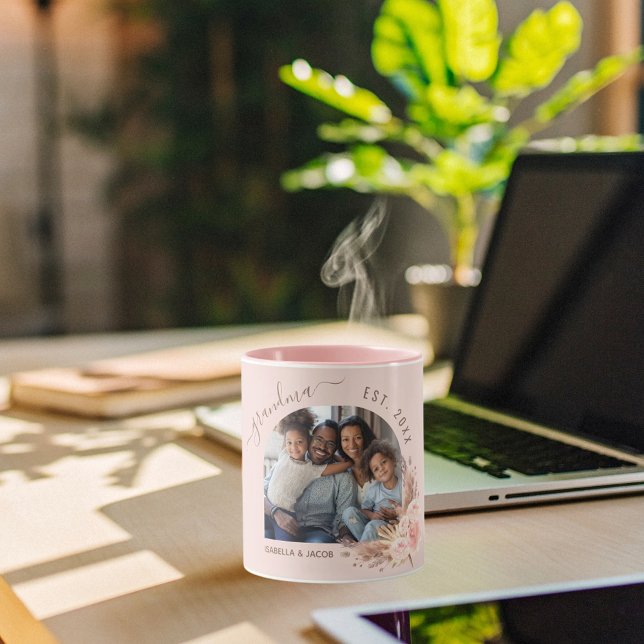 Taza Foto de abuela pampas pampas púrpura (Subido por el creador)