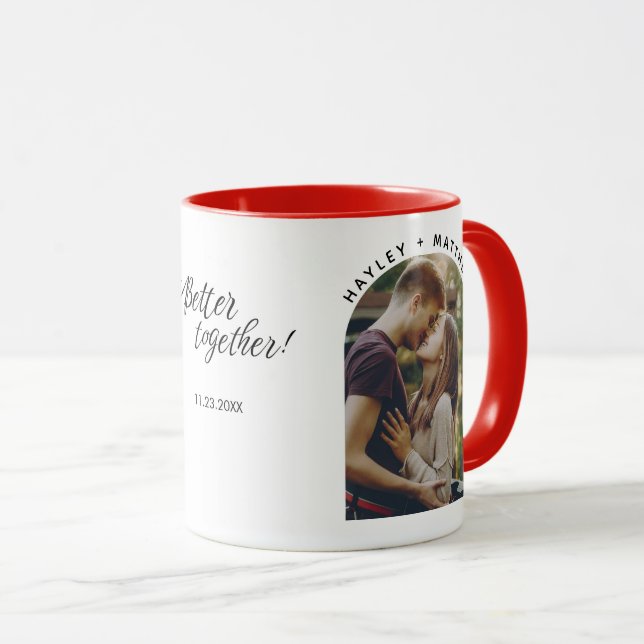 Taza Foto de arte moderno personalizada (Anverso derecho)