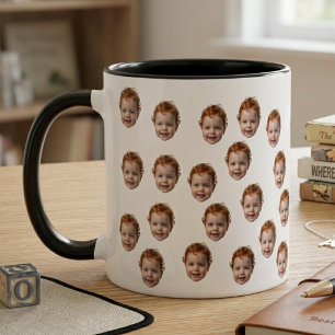 Taza Foto de bebé personalizada divertida y customizada