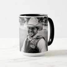 Foto de Cowboy Coffee Photo Mug Personalizado de E