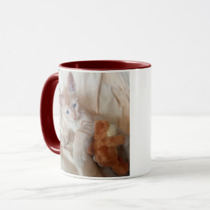 Taza Foto de gato día perfecto 