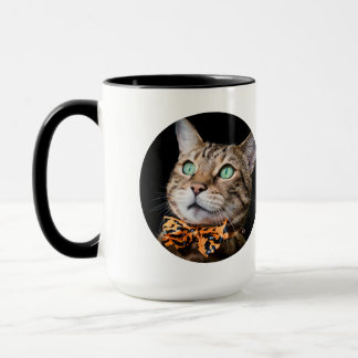 Taza Foto de gato personalizada con texto | Regalo pers
