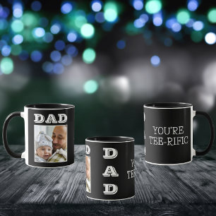 Taza Foto De Golf Black And White Best Dad