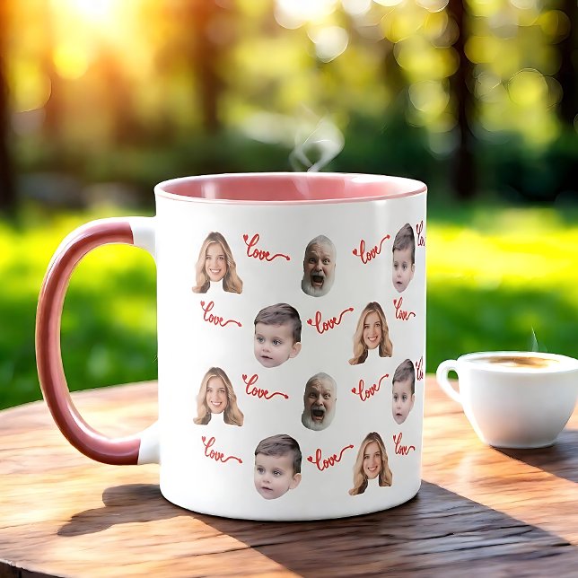 Taza Foto de la cara de la familia personalizado | Foto (Subido por el creador)