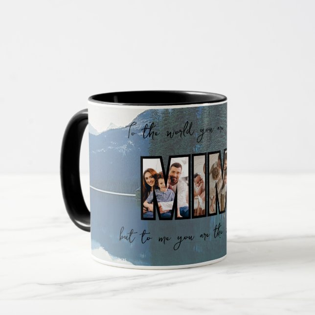 Taza Foto de la familia de Personalizados Cute (Anverso izquierdo)