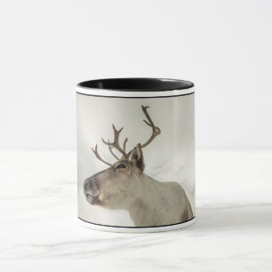 Taza Foto de la naturaleza de los renos