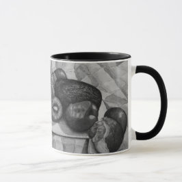 Taza foto de la vida de la fruta exótica original