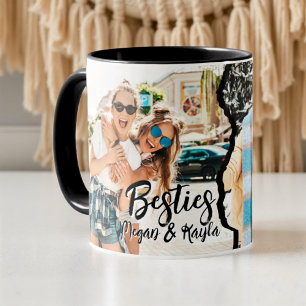 Taza Foto de Modernas Amigas Geniales Mejores Amigas BF