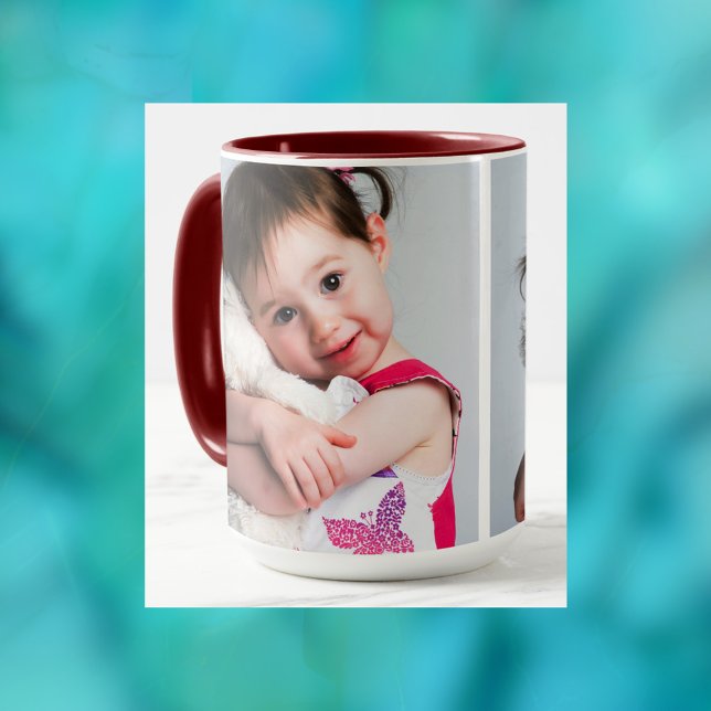 Taza Foto de niño, novio, cónyuge, mamá o mascota (Subido por el creador)