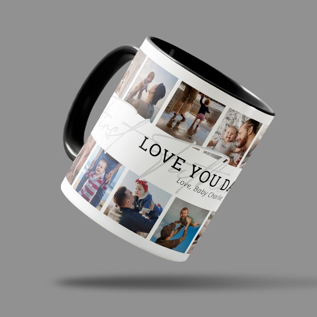 Taza Foto de papá del Día del Primer Padre (Subido por el creador)